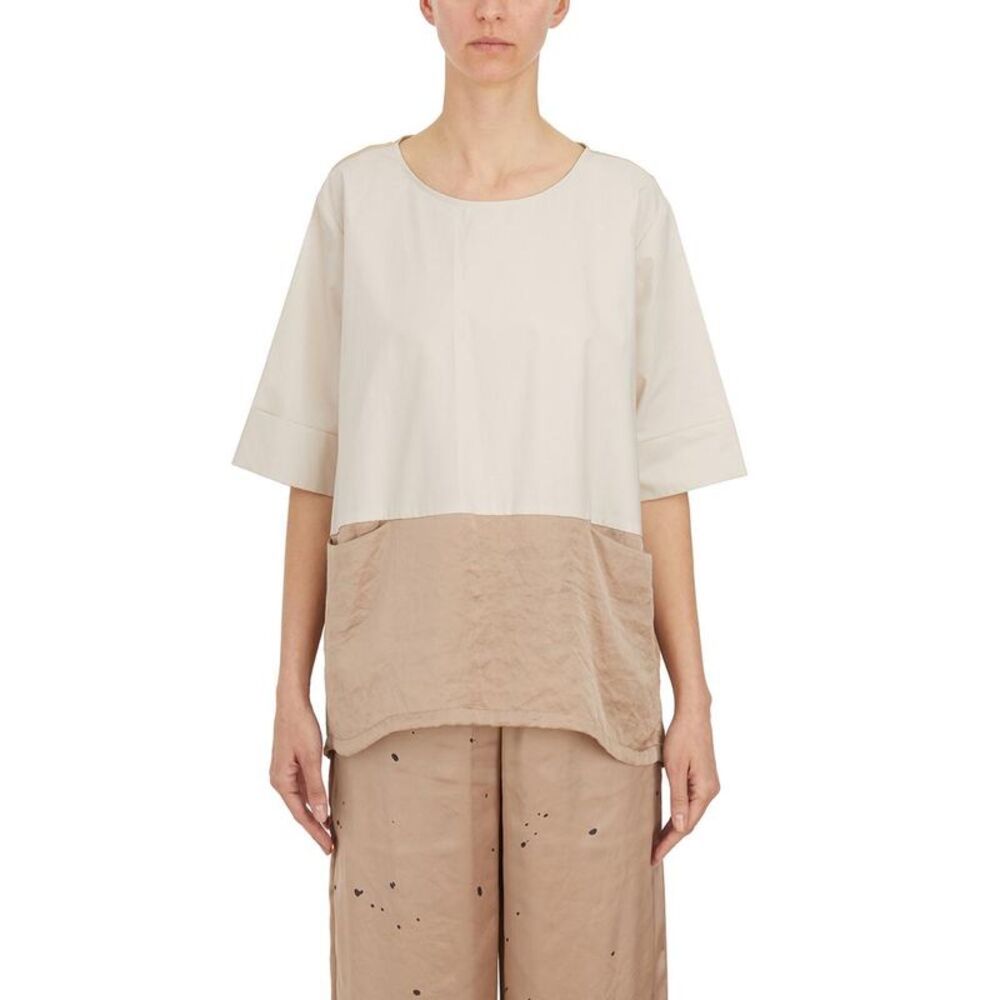 COLLECTION PRIVEE Colorblock T-Shirt Women WHITE T-Shirts & Tops